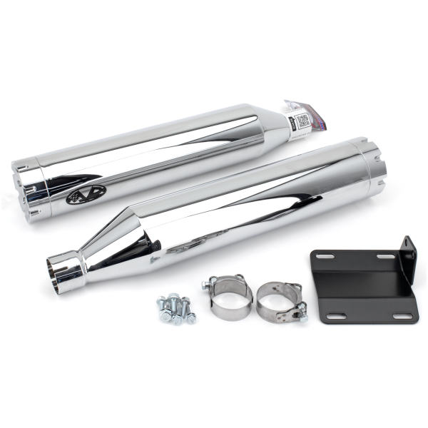V-PERFORMANCE SLIP-ON MUFFLERS FOR 2022 TO PRESENT INDIAN CHIEF AND SUPER CHIEF Slip-Ons CHR Revolver Chief 22-UP