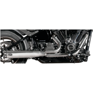 V-PERFORMANCE 2-1  M8 SOFTAIL 2-1 Exhaust Revolver Satin - Softail 2018+