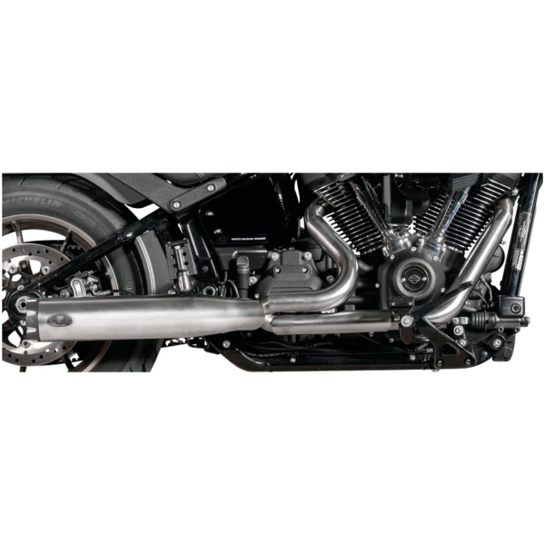 V-PERFORMANCE 2-1  M8 SOFTAIL 2-1 Exhaust Revolver Satin - Softail 2018+