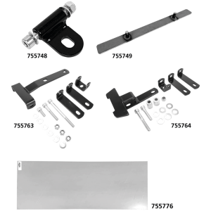 WESTLAND CUSTOMS SOLO SEAT MOUNTS Aluminum Seat Base Plate