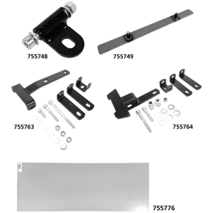 WESTLAND CUSTOMS SOLO SEAT MOUNTS Aluminum Seat Base Plate
