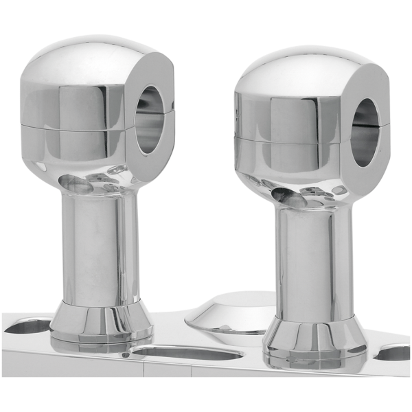 MÜLLER-BY-FEHLING HANDLEBAR RISERS 3" Risers for 1" Handlebars Polished