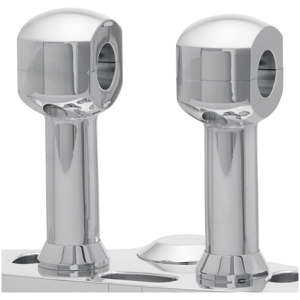 MÜLLER-BY-FEHLING HANDLEBAR RISERS 4" Risers for 1" Handlebars Polished