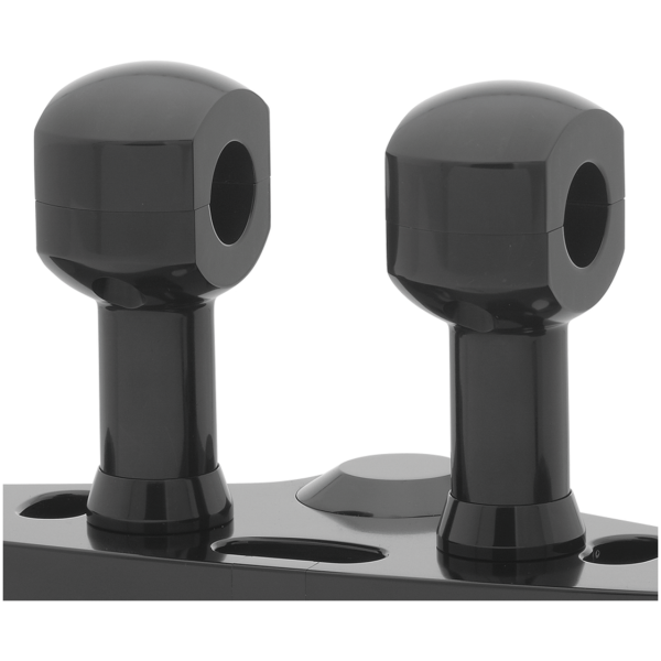 MÜLLER-BY-FEHLING HANDLEBAR RISERS 3" Risers for 1" Handlebars Black