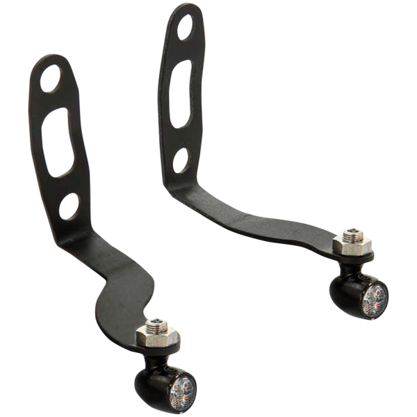 RICK'S HANDLEBAR CONTROL MOUNTED TURN SIGNALS FOR SPORTSTER S RH21-UP fr bracket incl Atto +LE