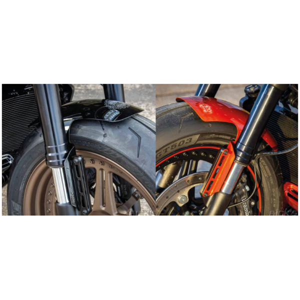 RH21-UP front fender steel Street-Cut
