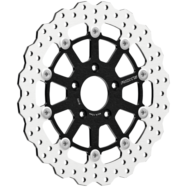 RICK'S STEVE WAVE DESIGN DISC BRAKE ROTORS 13" Floating Wave FR Brake Disc Steve