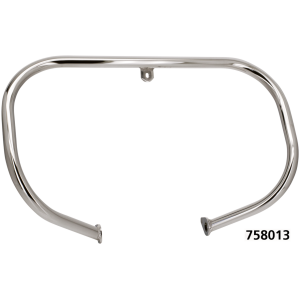 CRASH/HIGHWAY BARS FOR HARLEY-DAVIDSON Chrome Highway bar front FLH/T88-96