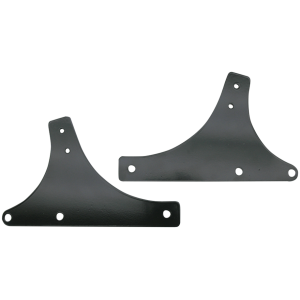 WESTLAND CUSTOMS RIGID MOUNT SISSY BARS Black Sissybar sideplates F*ST00-06