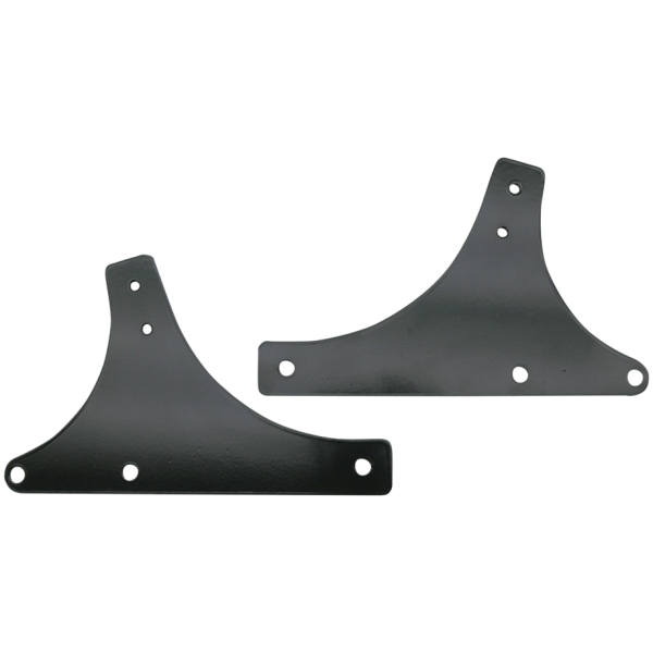 WESTLAND CUSTOMS RIGID MOUNT SISSY BARS Black Sissybar sideplates F*ST00-06