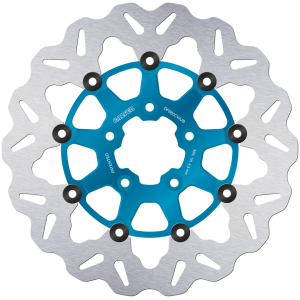 GALFER "WAVE" FLOATING DISC BRAKE ROTORS Galfer Wave RR Floating 11.8" Blue