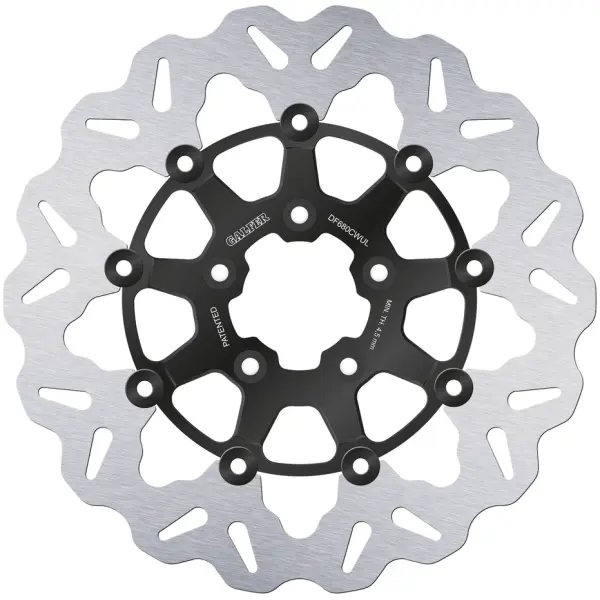 GALFER "WAVE" FLOATING DISC BRAKE ROTORS Galfer Wave RR Floating 11.8" Black
