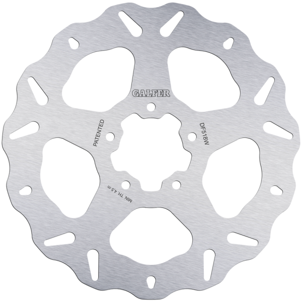 GALFER "WAVE" DISC BRAKE ROTORS Galfer DF518 Wave Solid 298mm