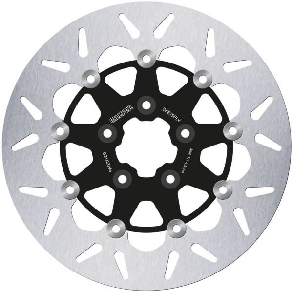 GALFER CLASSIC ROUND DISC BRAKE ROTORS Galfer DF679 Round Floating 11.5" Black