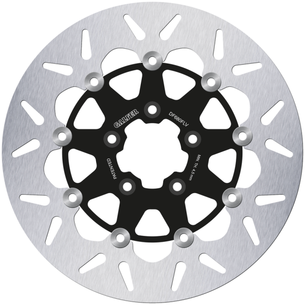 GALFER CLASSIC ROUND DISC BRAKE ROTORS Galfer DF680 Round Floating 11.5" Black