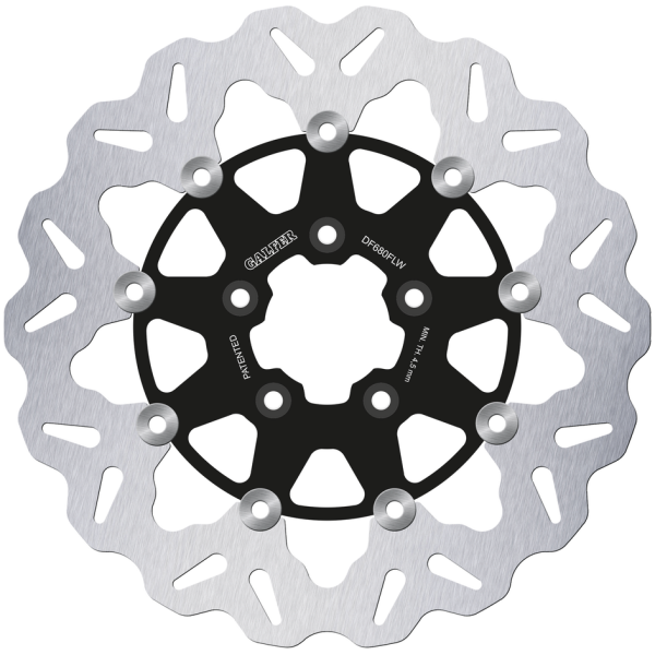 GALFER "WAVE" DISC BRAKE ROTORS Galfer DF680 Wave Floating 11.5" Black