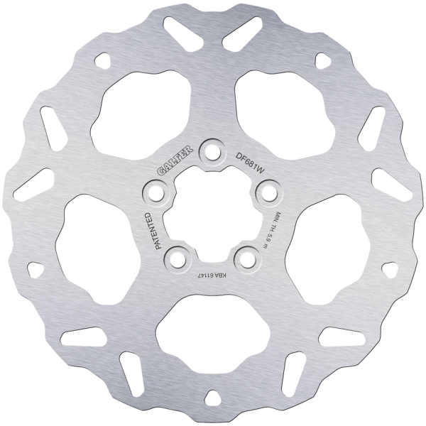 GALFER "WAVE" DISC BRAKE ROTORS Galfer DF681 Wave Solid 11.5"
