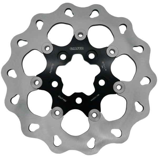 GALFER "WAVE" DISC BRAKE ROTORS Galfer DF724 Wave Floating 10.2" Black