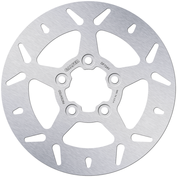 GALFER CLASSIC ROUND DISC BRAKE ROTORS Galfer DF724 Round Solid 10.2"