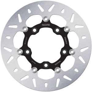 GALFER CLASSIC ROUND DISC BRAKE ROTORS Galfer DF822 Round Floating 11.8" Black