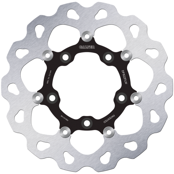GALFER "WAVE" DISC BRAKE ROTORS Galfer DF822 Wave Floating 11.8" Black