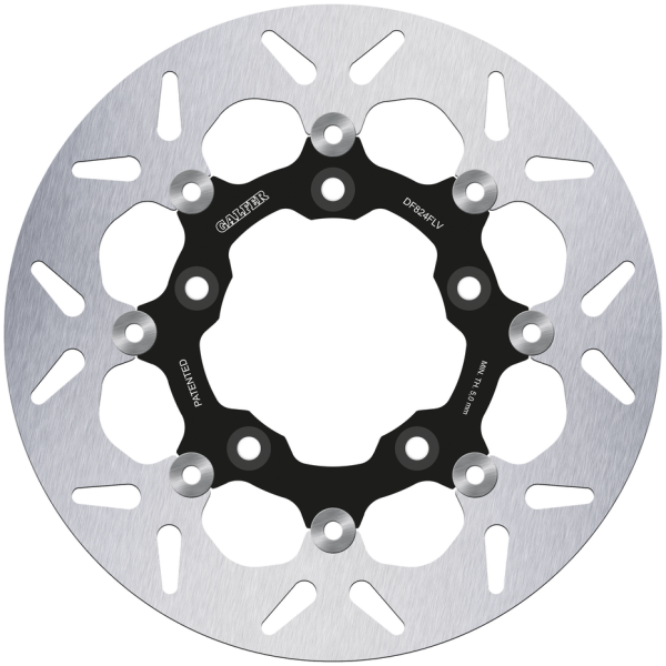 GALFER CLASSIC ROUND DISC BRAKE ROTORS Galfer DF824 Round Floating 11.5" Black
