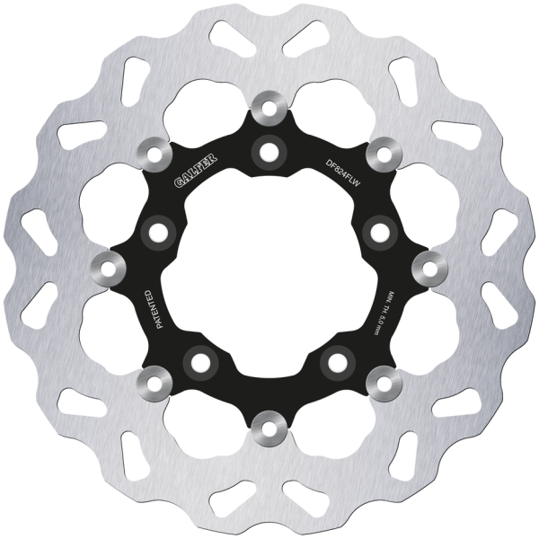 GALFER "WAVE" DISC BRAKE ROTORS Galfer DF824 Wave Floating 11.5" Black