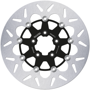 GALFER CLASSIC ROUND DISC BRAKE ROTORS Galfer DF835 Round Floating 11.8" Black