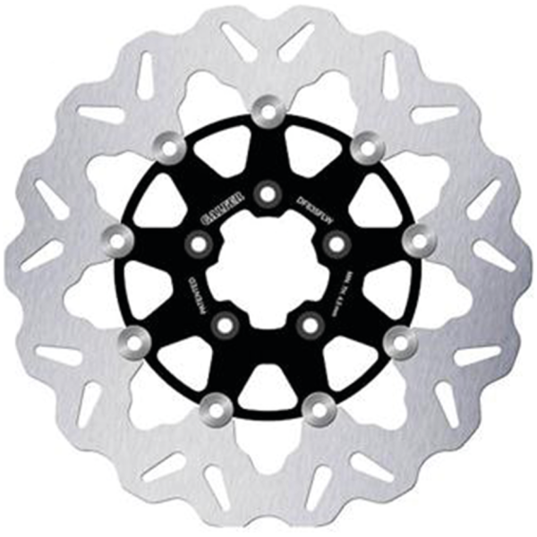 GALFER "WAVE" DISC BRAKE ROTORS Galfer DF835 Wave Floating 11.8" Black