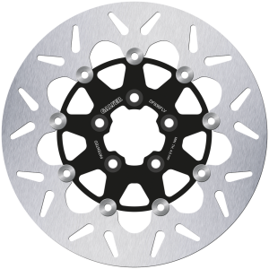 GALFER CLASSIC ROUND DISC BRAKE ROTORS Galfer DF836 Round Floating 11.8" Black