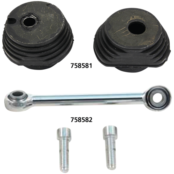 ENGINE MOUNT RUBBERS FOR 2009-2016 TOURING & TRIKE Upper stabilizer link FLH/T09-16