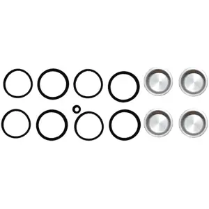 REBUILD KIT FOR TRIKE FRONT BRAKE CALIPERS Rebuild kit 4-pt caliper Tri09-13 19-up