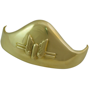 ROCKET DESIGN FENDER TIPS FOR 1936-1948 MODELS Rear Fender Tip Brass BT36-48