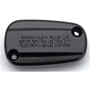 BRAKE MASTER CYLINDER COVERS Front M/C Cover Kit Black ST18-Up