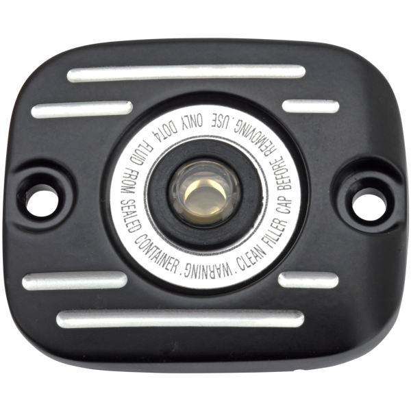 BRAKE MASTER CYLINDER COVERS Front M/C Cover Kit Chrome ST18-Up