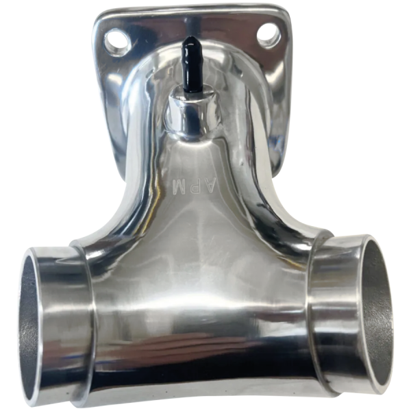 MANIFOLDS FOR SU CARBURETORS SU Manifold Upswept Polished BT84-05