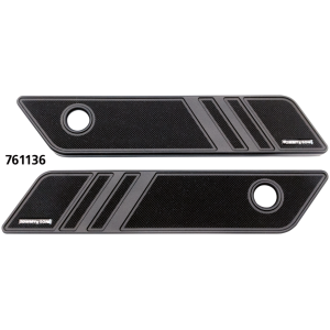 TOMMY & SONS LATCH COVERS Latch covers black anodised FLH/T14-up