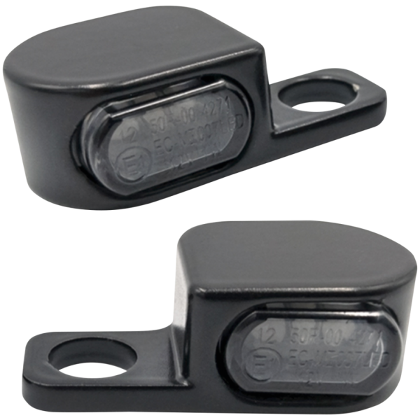 TOMMY & SONS UNIVERSAL FRONT TURN SIGNALS BLK Imperceptible front LED turn signals