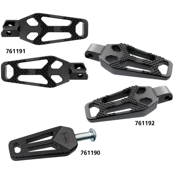 TOMMY & SONS CROOK SERIES FOOT PEGS FOR MILWAUKEE EIGHT SOFTAIL Crook Series Passenger Footpegs ST18-Up