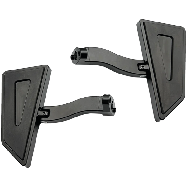TOMMY & SONS DRIVER AND PASSENGER FLOOR BOARDS Hexa v2 PA Floorboards Black Anodized