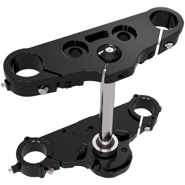 EL CABRON MILWAUKEE EIGHT SOFTAIL TRIPLE TREES FOR 23" WHEELS Triple Tree ''El Cabron'' FLHCS18-Up