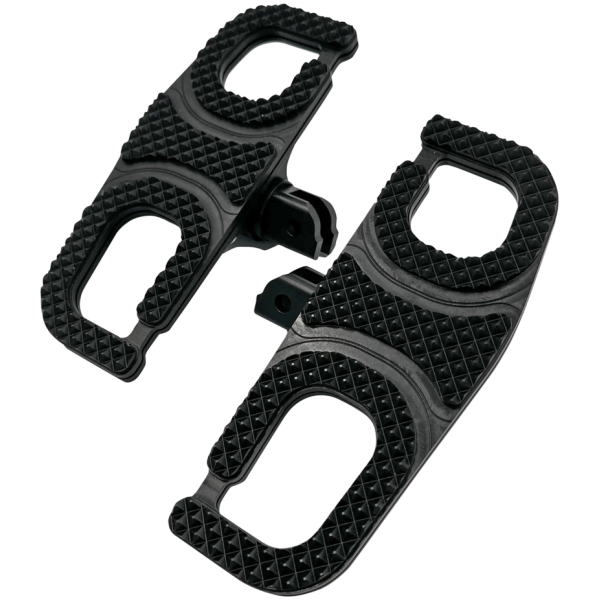 TOMMY & SONS MUGGER MINI FLOORBOARDS FOR M-8 SOFTAIL Mugger DR Mini Floorboards Black ST18-Up