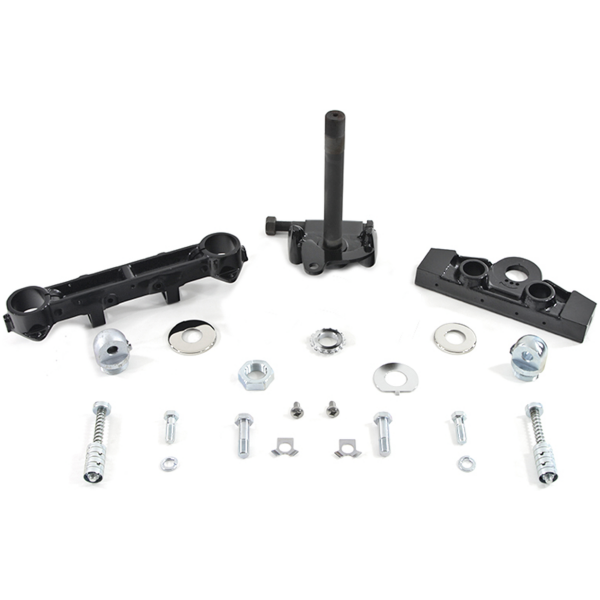 ADJUSTABLE TRIPLE TREE KIT FOR 41MM FORKS Triple tree set 41mm FL77-84 adjustable