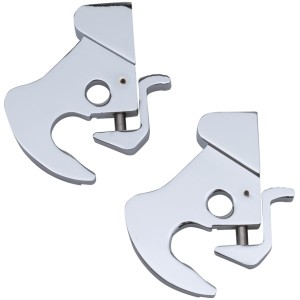 FOUR POINT DOCKING KITS FOR TOURING Chrome rotary latch kit