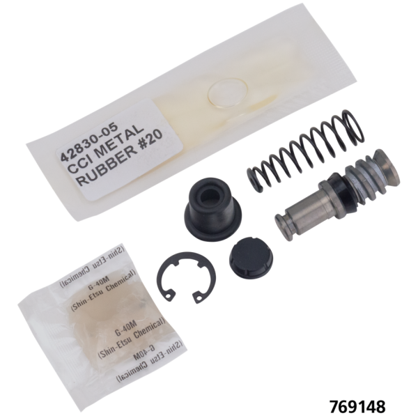 FRONT BRAKE MASTER CYLINDER REPAIR KITS GHDP 14mm Rebuild kit HBMC XL14-up w/ABS