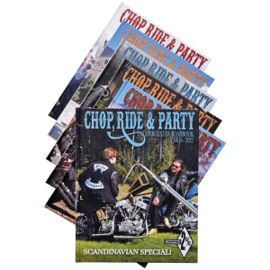CHOP, RIDE & PARTY TWO PERCENTER ROADBOOKS Chop Ride & Party book 3