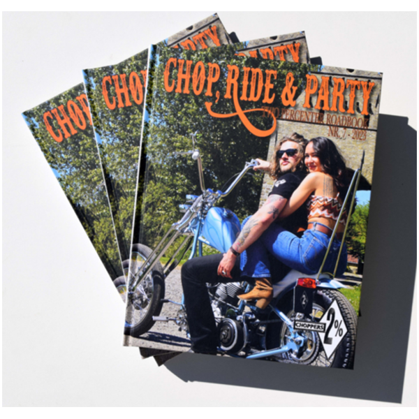 CHOP, RIDE & PARTY TWO PERCENTER ROADBOOKS Chop Ride & Party book 7