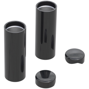 RICK'S FRONT FORK DRESS-UP COVER KITS FOR SOFTAIL & NIGHTSTER Fork Cover Kit 4PC Black FXBR18-Up
