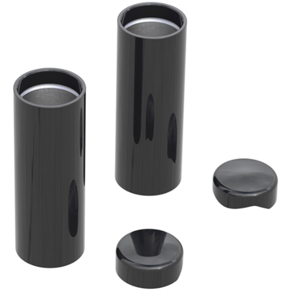 RICK'S FRONT FORK DRESS-UP COVER KITS FOR SOFTAIL & NIGHTSTER Fork Cover Kit 4PC Black FXBR18-Up