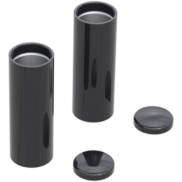 RICK'S FRONT FORK DRESS-UP COVER KITS FOR SOFTAIL & NIGHTSTER Fork Cover Kit 4PC Black FXSB13-17